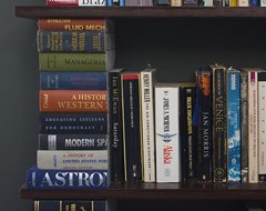 Continue reading A Bookshelf Made From Books